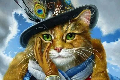 פאזל של Le chat au chapeau