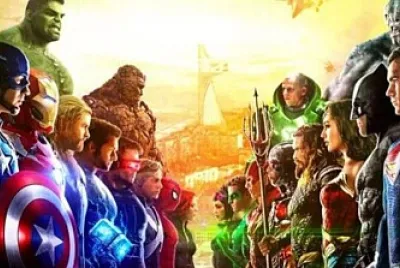 dc v.s marvel dificil jigsaw puzzle