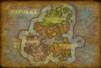 Kul Tiras Map jigsaw puzzle
