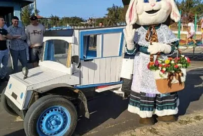 A mascote Bequinha e a Fubica carros famosos dos P