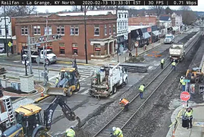 Re Rail project La Grange,KY/USA Feb 2020