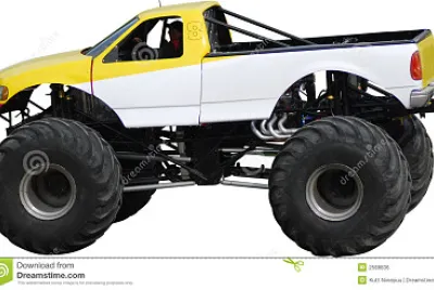 colorful monster truck