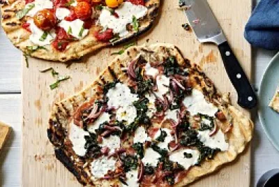 Grilled Pizza