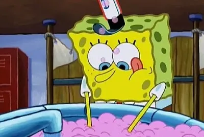 Bob esponja lavado de manos