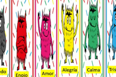 Monstruo de colores jigsaw puzzle