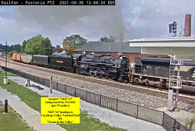  "steamer  " NPK-767 at Fostoria,OH/USA (puzzle-1)