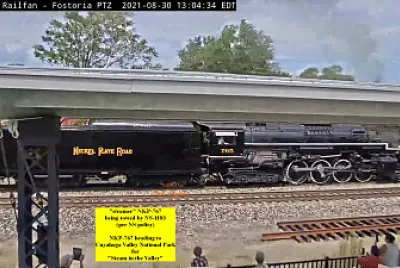  "steamer  " NPK-767 at Fostoria,OH/USA (puzzle-2)