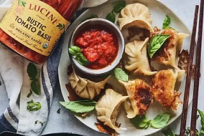 Chicken Parm Potstickers