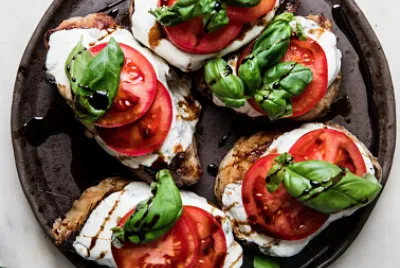 Pork Chop Caprese