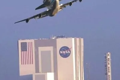 Shuttle at KSC