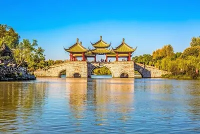 中國江蘇揚州瘦西湖