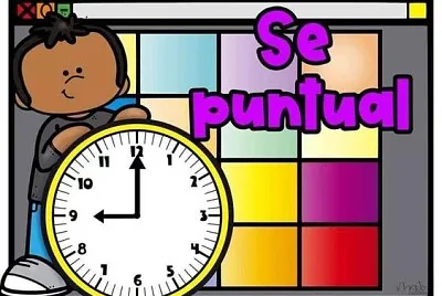 Regla para el salón de clases.