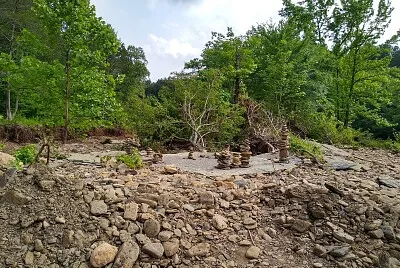 Rock stacks
