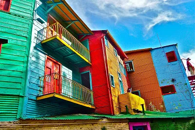164.- CASAS COLORETEADAS