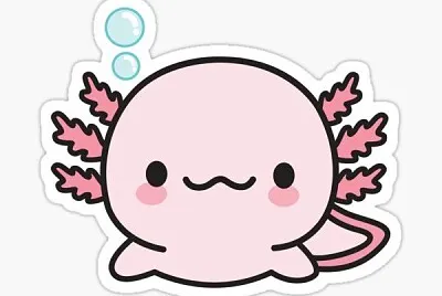 kawaii axolotl
