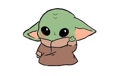 Baby yoda Kawaii