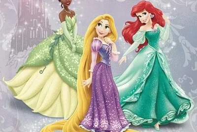Tiana, Rapunzel, Arielle