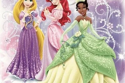 Rapunzel, Arielle, Tiana