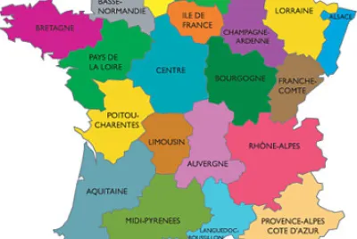 Les Régions de France jigsaw puzzle
