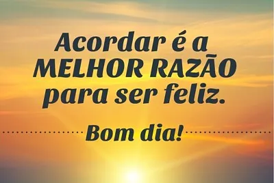 Bom dia