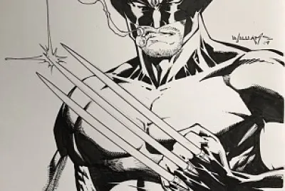 Wolverine jigsaw puzzle