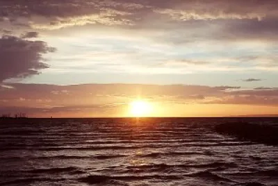 coucher de soleil