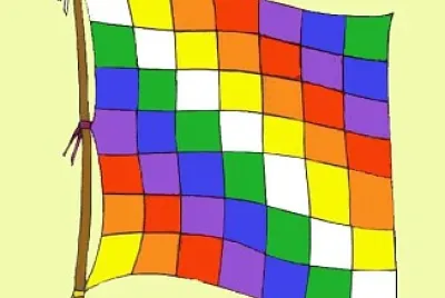 BANDERA WIPHALA jigsaw puzzle