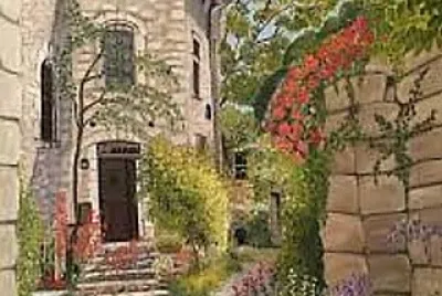 Une belle entrée fleurie