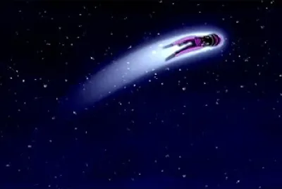 una nave se lleva a starfire los jovenes titanes