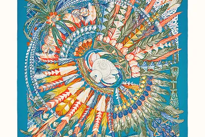 פאזל של danse pacifique bleu
