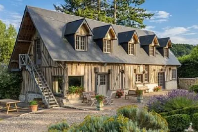 Maison typique de Normandie