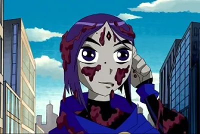 raven esta sucia de plasmus los jovenes titanes