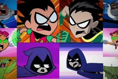 teen titans GO! vs teen titans los jovenes titanes