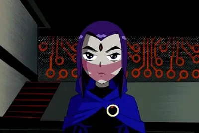 raven tiene una marca de cinta los jovenes titanes jigsaw puzzle