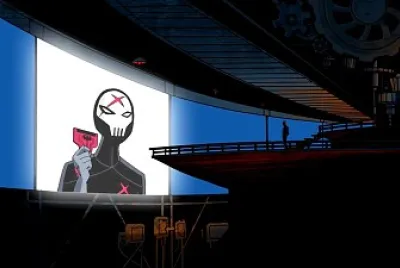red X habla con slade los jovenes titanes jigsaw puzzle