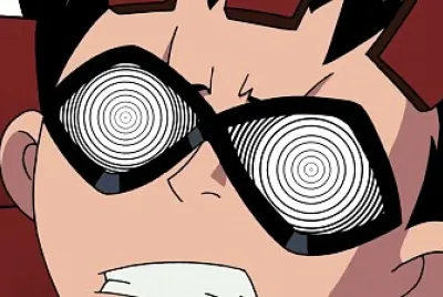 robin es hipnotizado los jovenes titanes