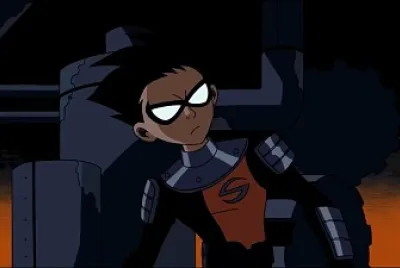 robin busca a slade los jovenes titanes