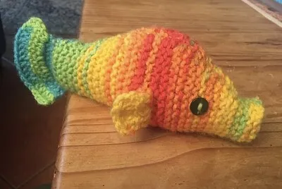 Rainbow fishie jigsaw puzzle
