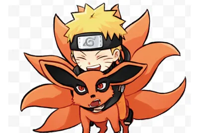 Naruto y kurama