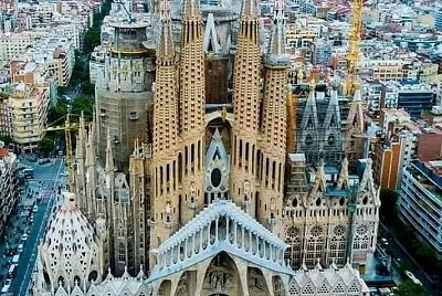 BARCELONA. CATALUÑA Sagrada Familia jigsaw puzzle