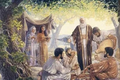 Abraham y los visitantes