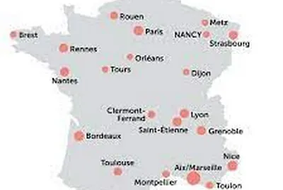 Les grandes villes de France