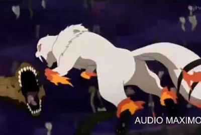 kirara ataca a los demonios hanyo no yashahime
