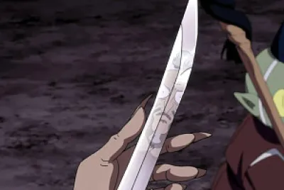 totosai ve a colmillo sagrado rota hanyo no yashahime