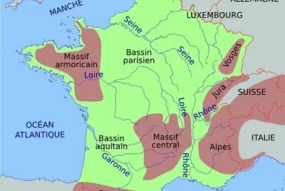 Massifs montagneux en France jigsaw puzzle