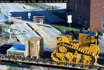 CAT-D10T2 at Galerburg,ILL/USA