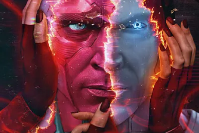 vision y white vision de wanda vision