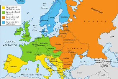 MAPA DA EUROPA jigsaw puzzle