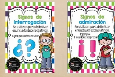 פאזל של Signos de interrogación y exclamación