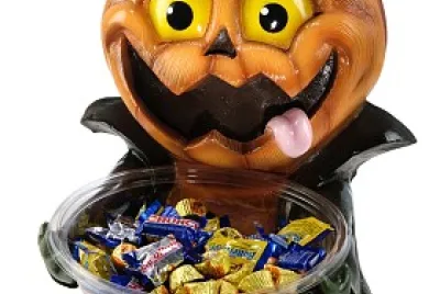 Citrouille offre bonbon
